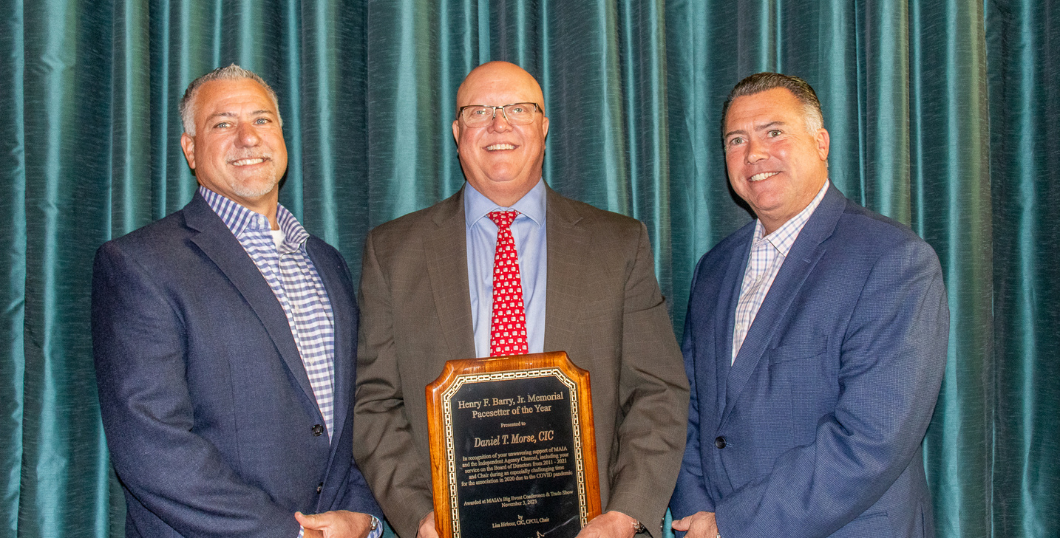 MORSE INSURANCE AGENCY, Pacesetter Award