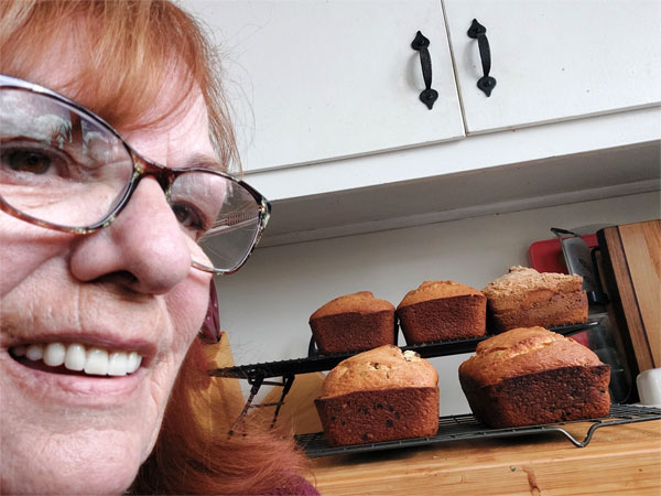 Image of Morse Employee Donna Walsh with her baked goods