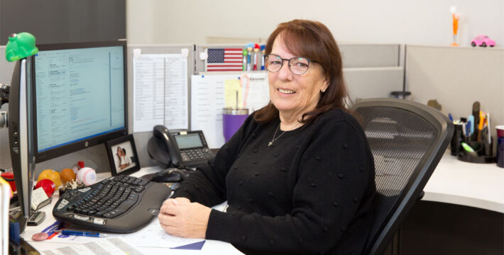 Photo of Donna Walsh at Morse Insurance